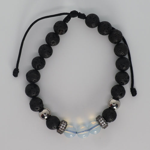 Black Volcanic  Bracelet