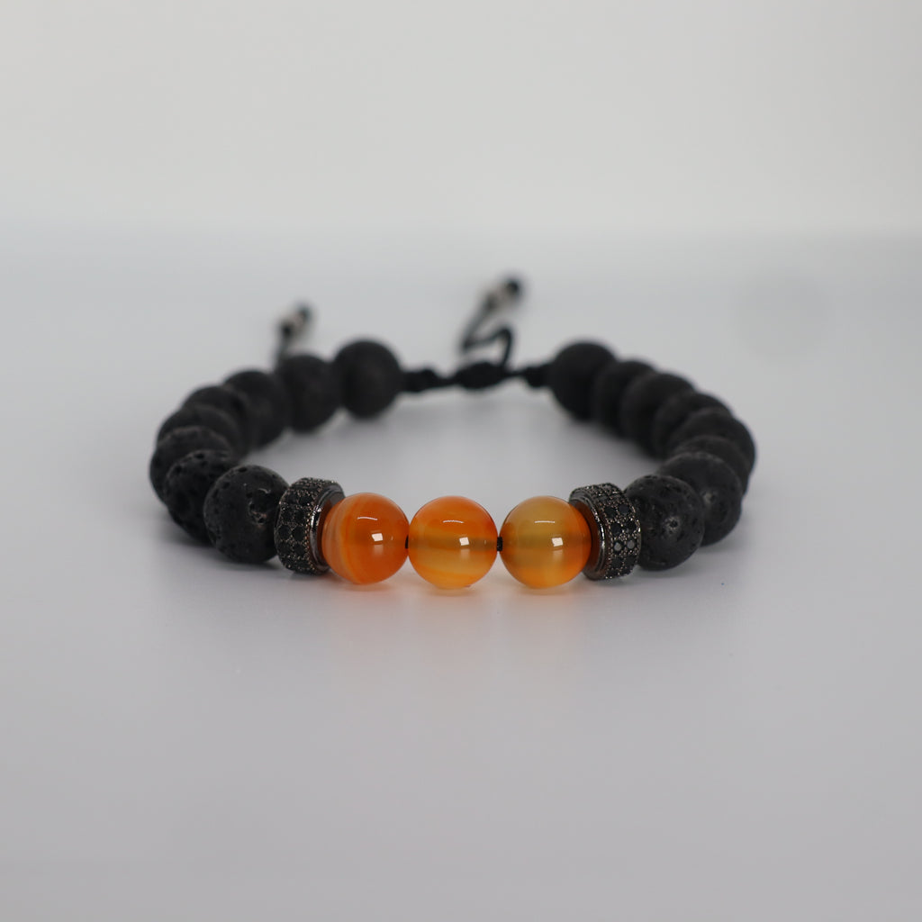 Black Volcanic Bracelet
